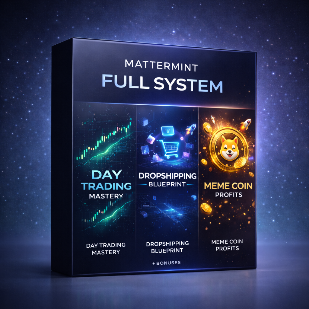 The MatterMint Full System | Learn how to become profitable